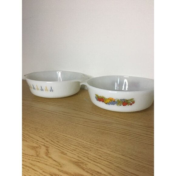 Set of 2 Anchor Hocking Fire King Baking 1.5 Quart Cooking Dishes - Picture 3 of 10